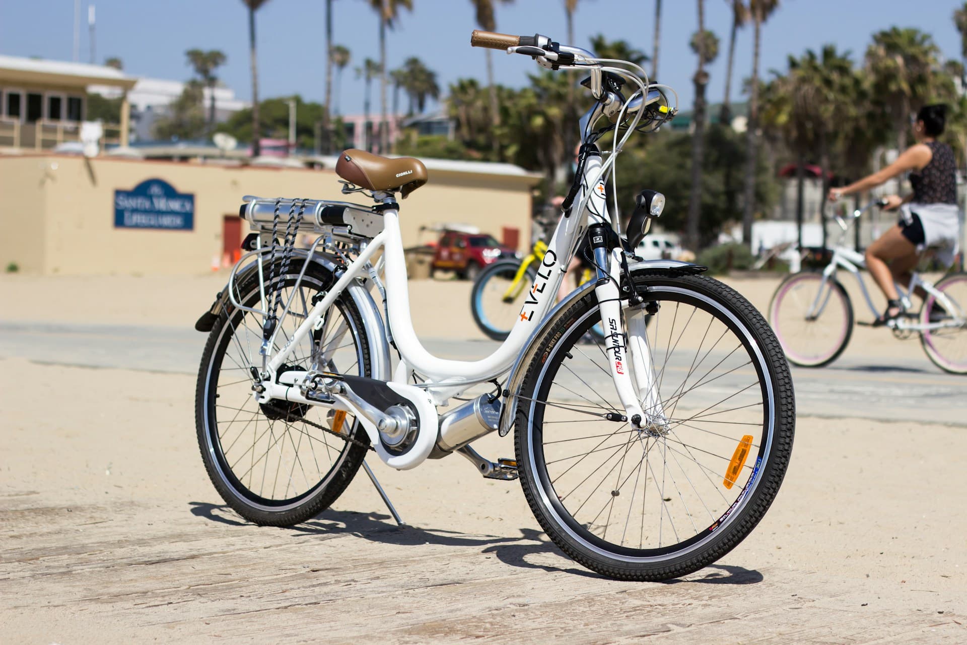 ebike on beach